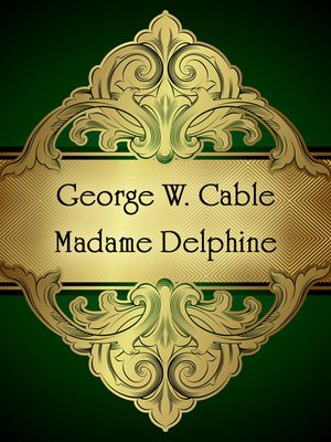 cover image of Madame Delphie